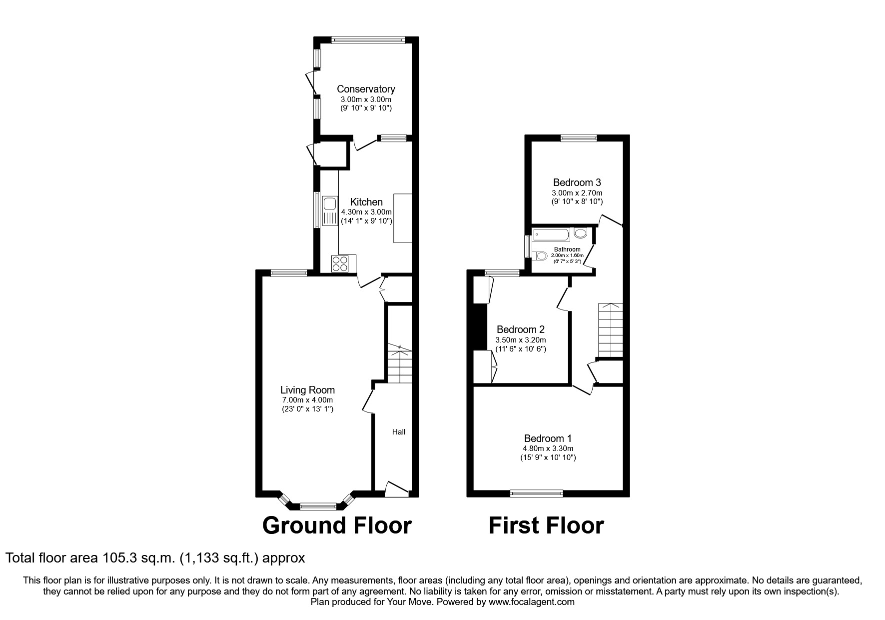 Manor Road, Deal, Kent CT14, 3 bedroom terraced house for sale