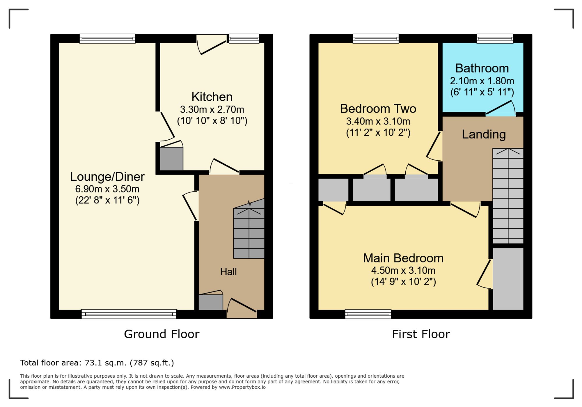 22 Mansionhouse Avenue, Glasgow floorplan