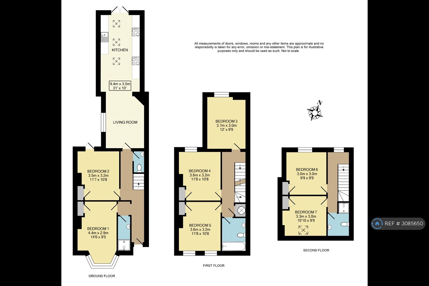 Reading floorplan