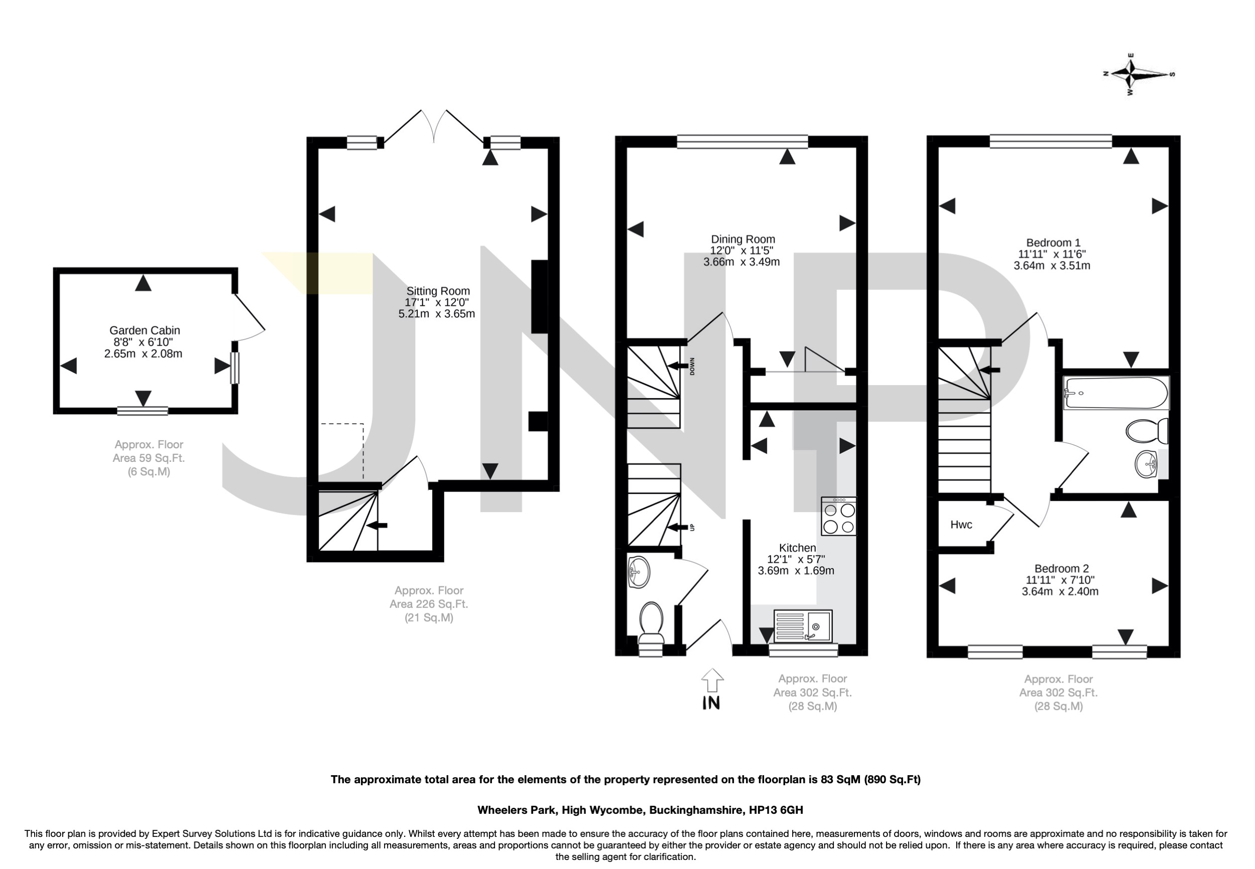13, Wheelers Park, High Wycombe floorplan