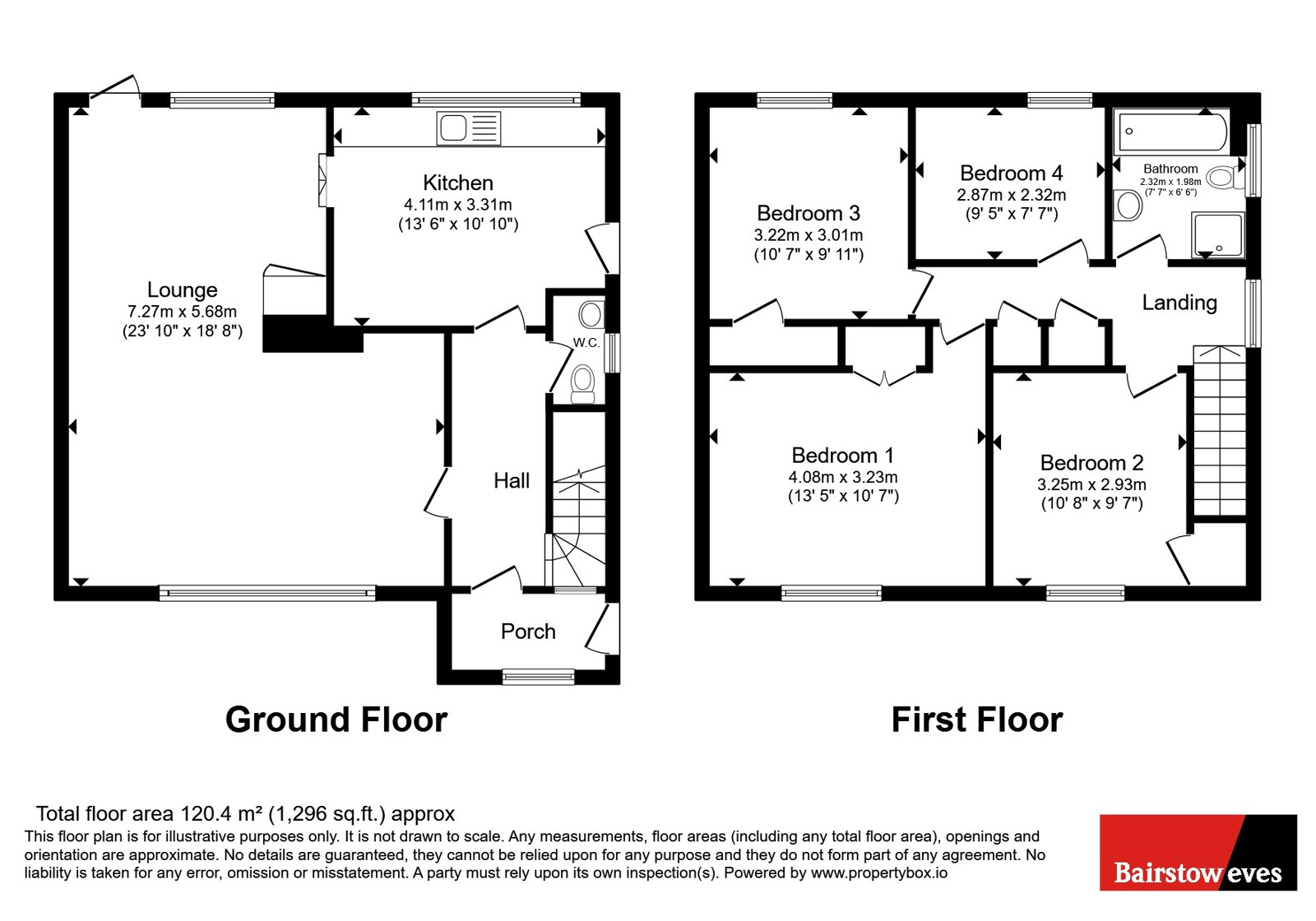 20, Bradwell Road, Cambridgeshire floorplan