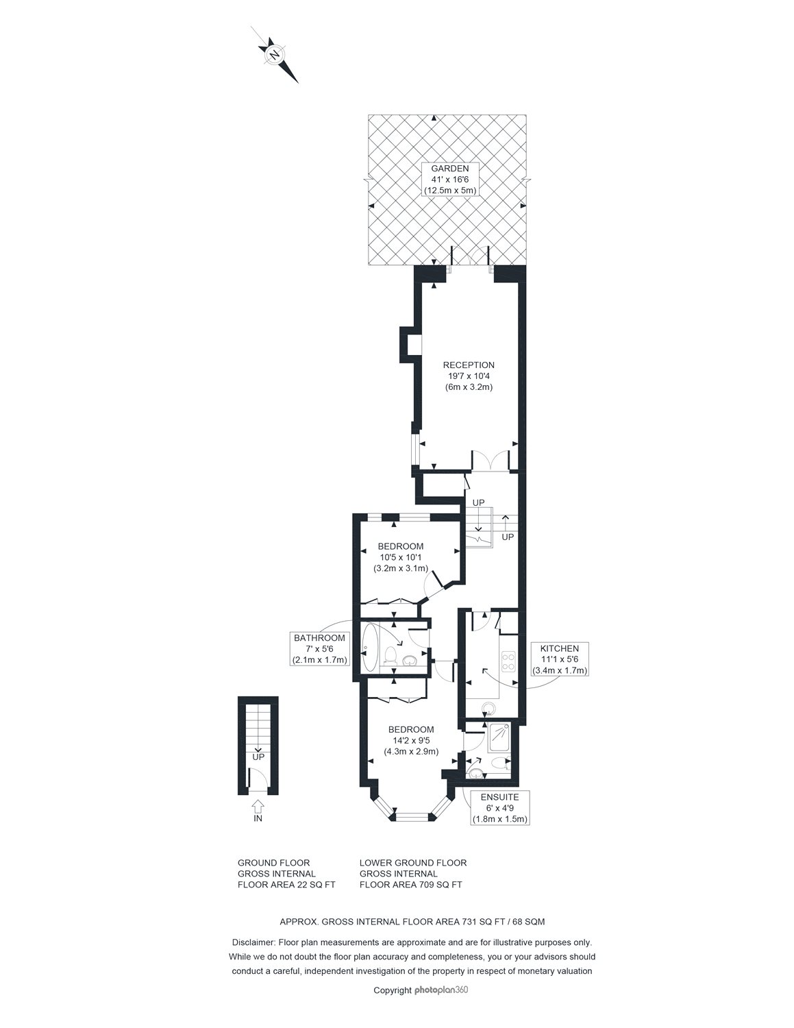 2 Bedrooms Flat to rent in Brondesbury Park, London NW2