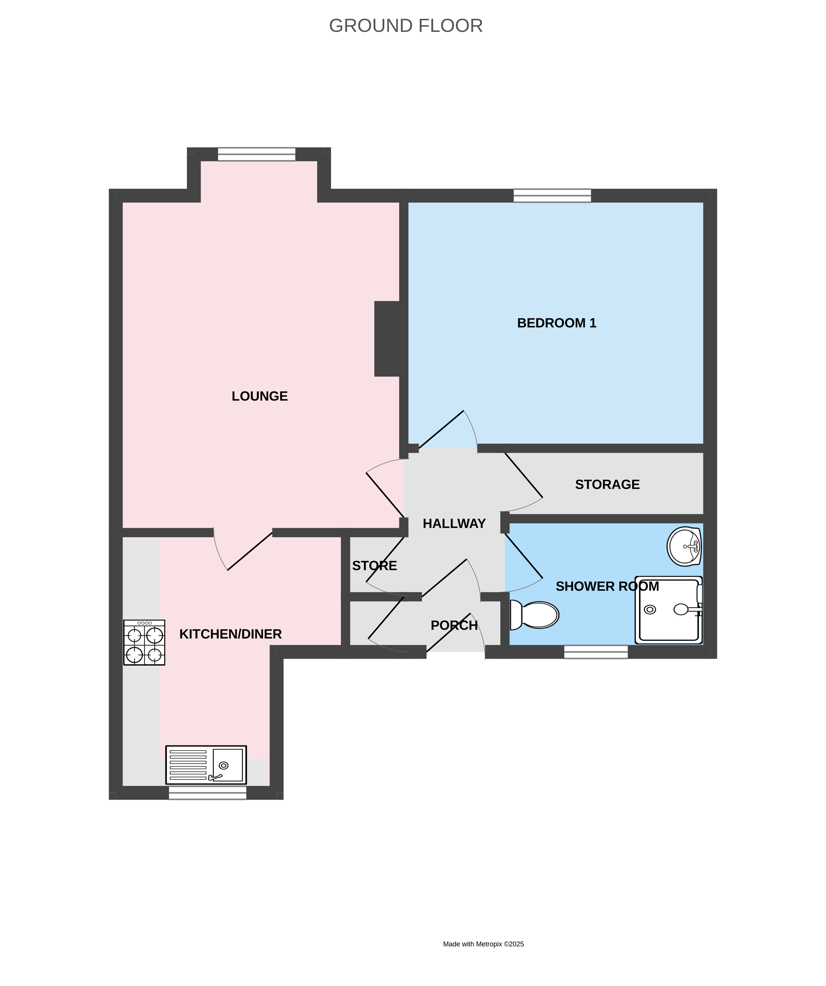 3, Roman Grove, Telford floorplan