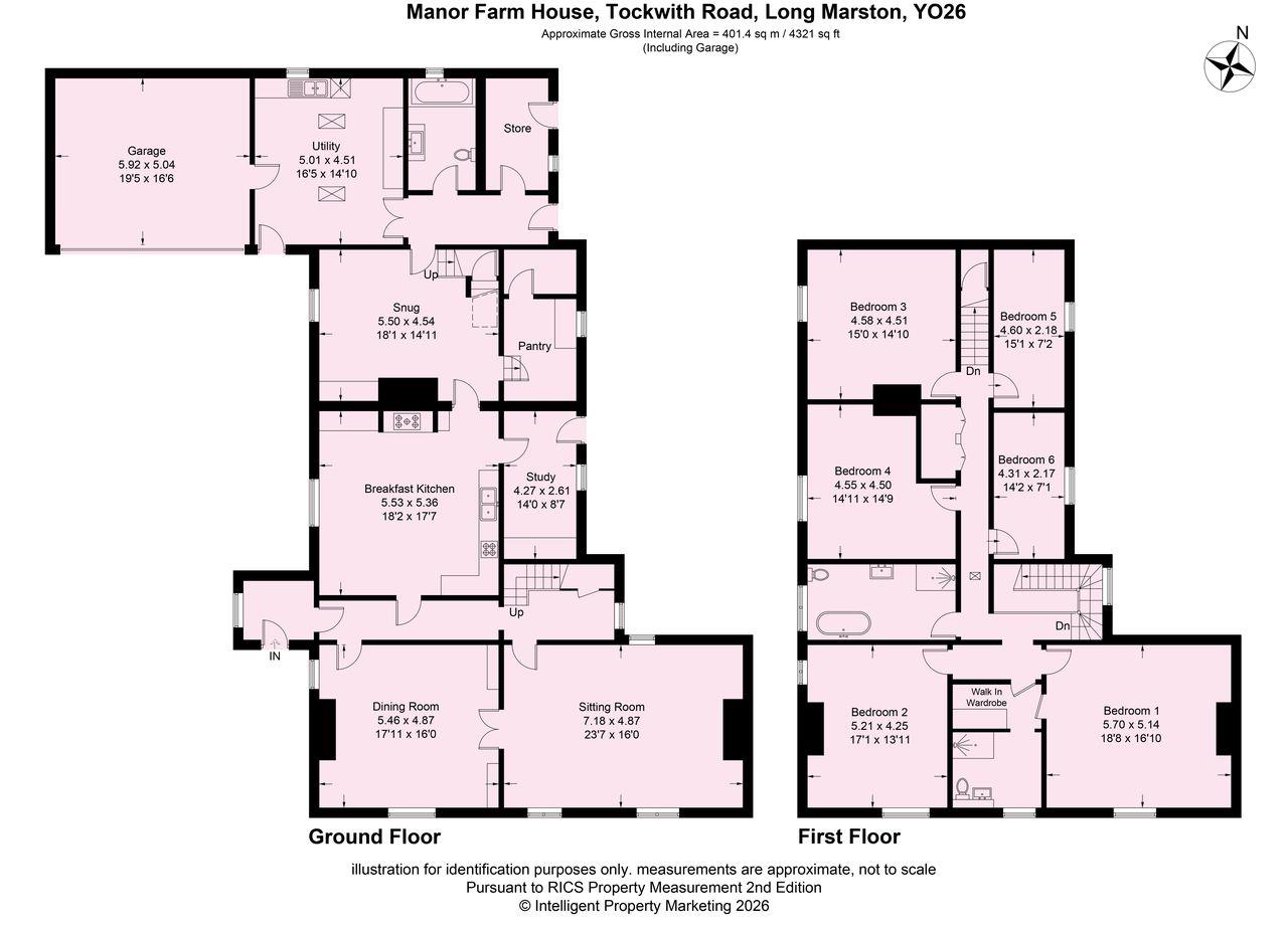 Manor Farm House, Tockwith Road, York floorplan