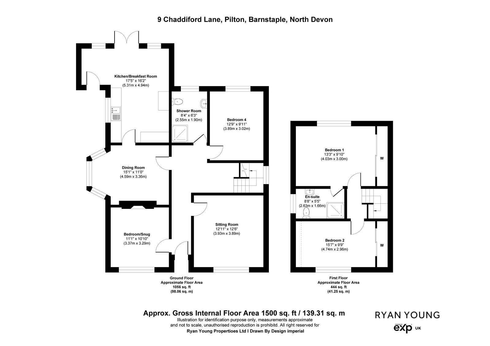 9, Chaddiford Lane, Barnstaple floorplan