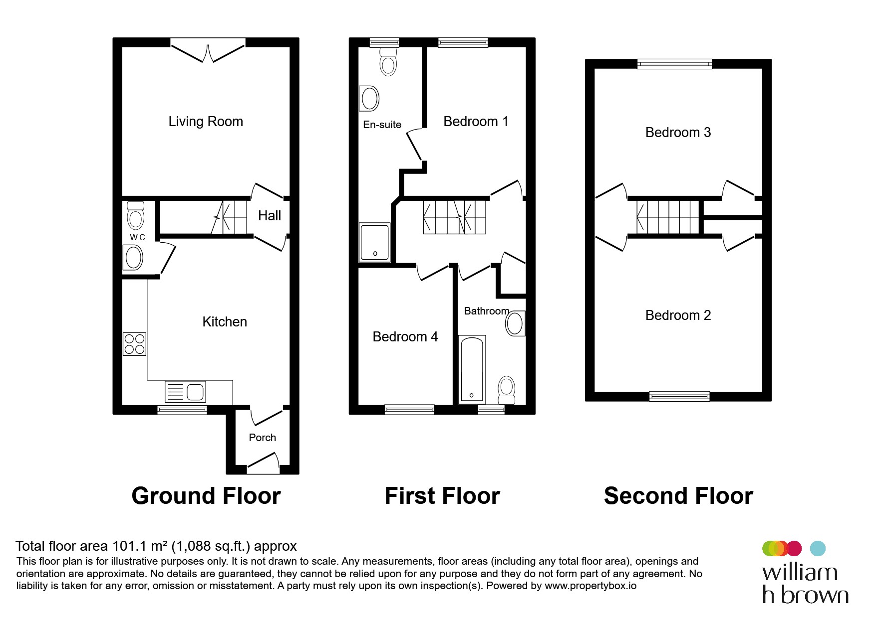3, Cedar View, Wakefield floorplan