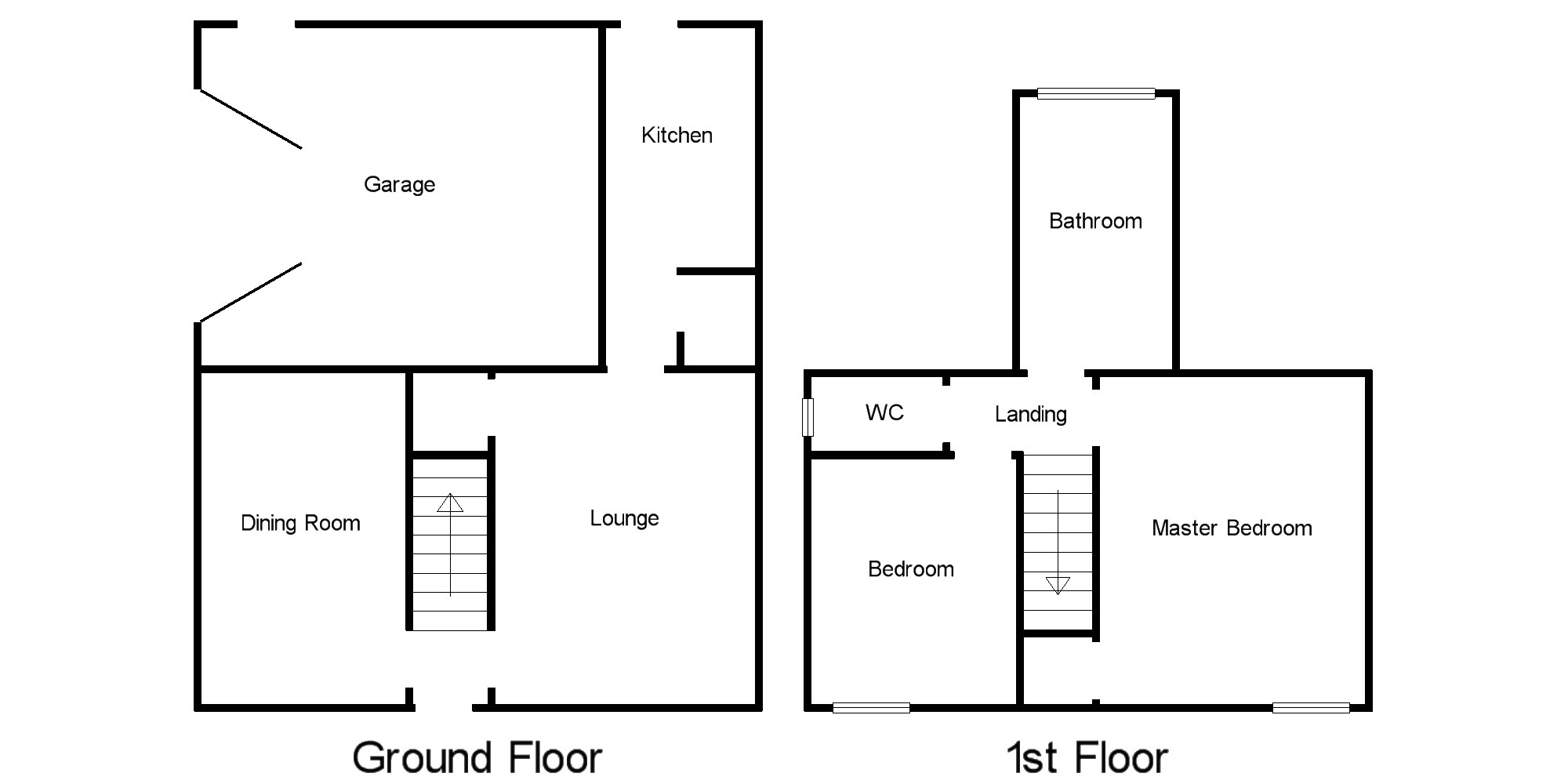 2 Bedrooms End terrace house for sale in Townhead, Beith, North Ayrshire KA15