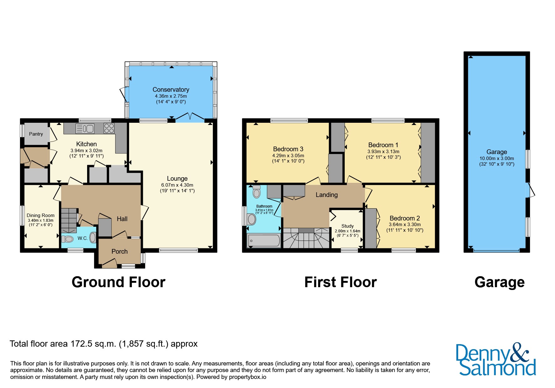 47, Charles Way, Malvern floorplan