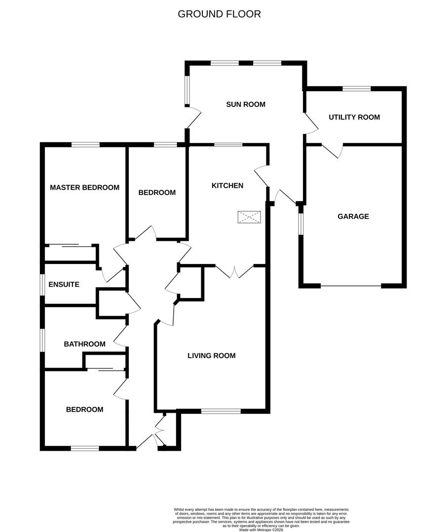 44, Boswell Road, Inverness floorplan