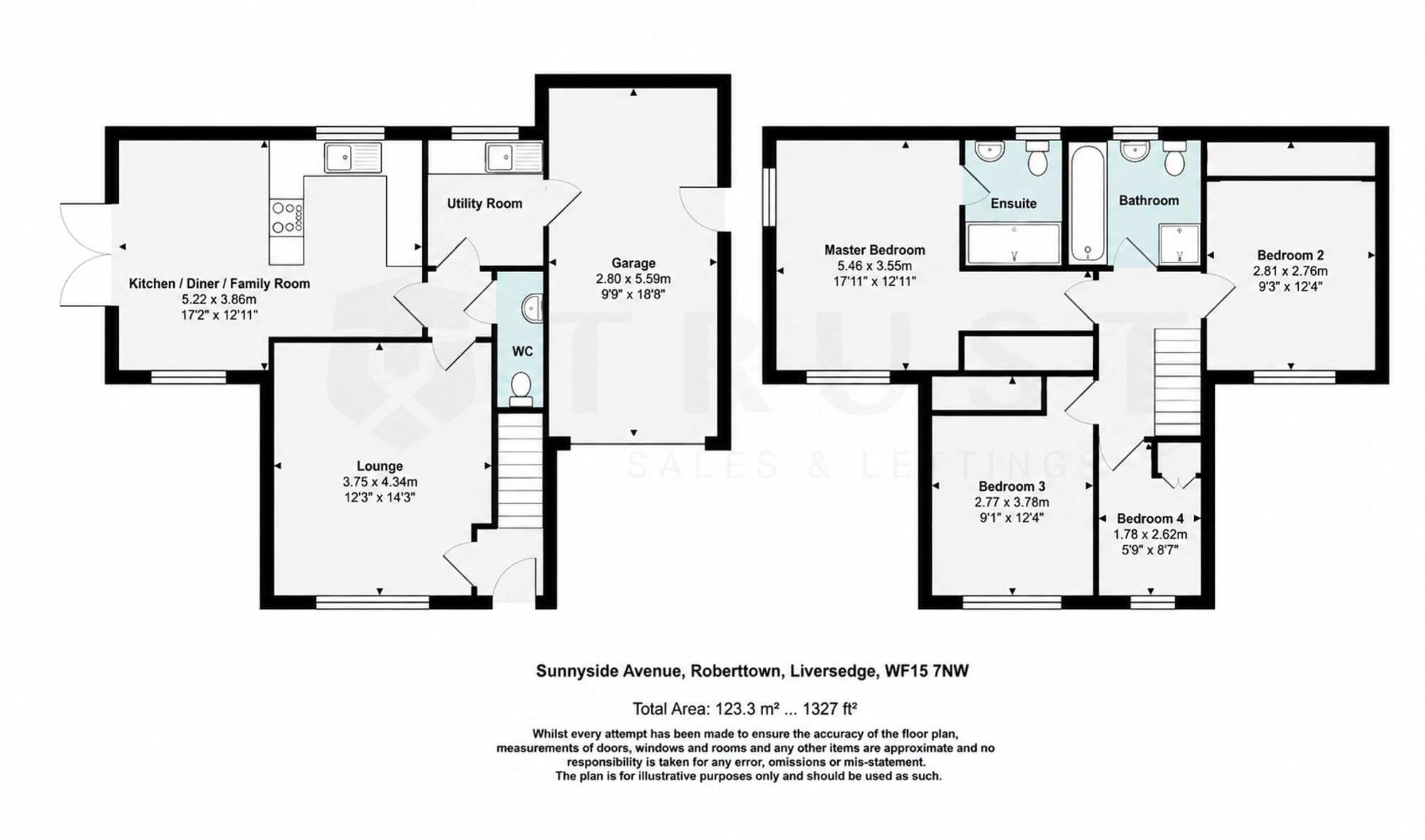 45a Sunnyside Avenue, Liversedge floorplan