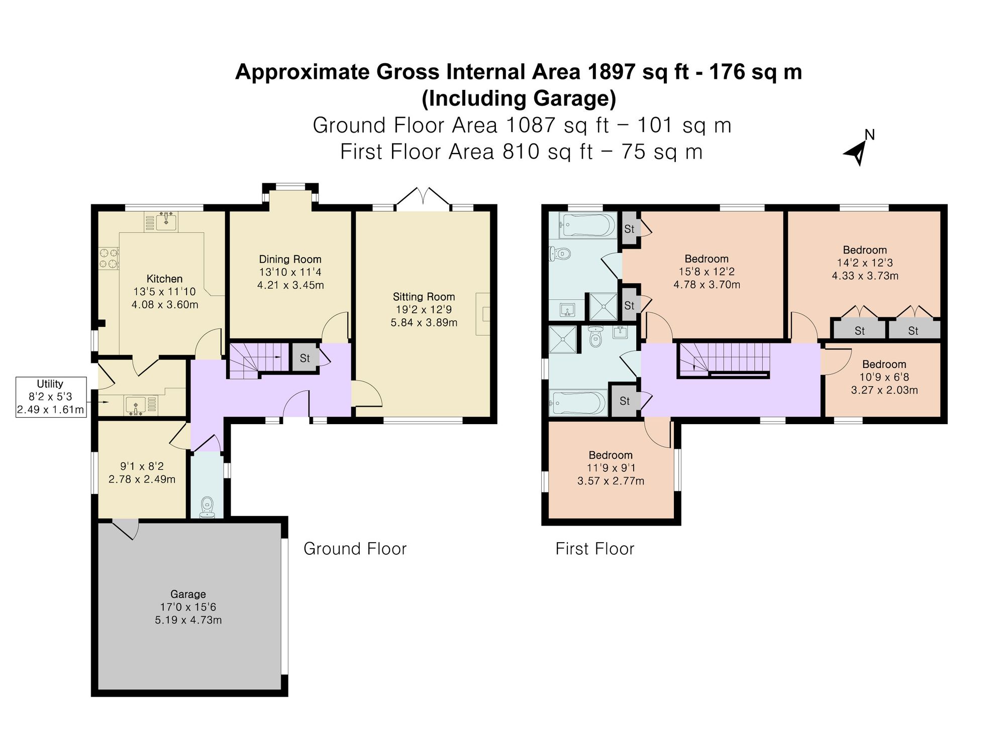 3 Lewknor Close, Watlington floorplan