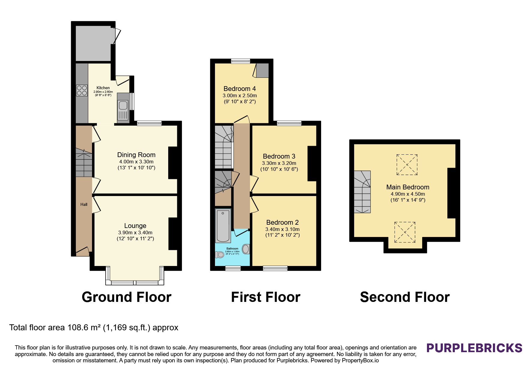 249, Marlcliffe Road, Sheffield floorplan