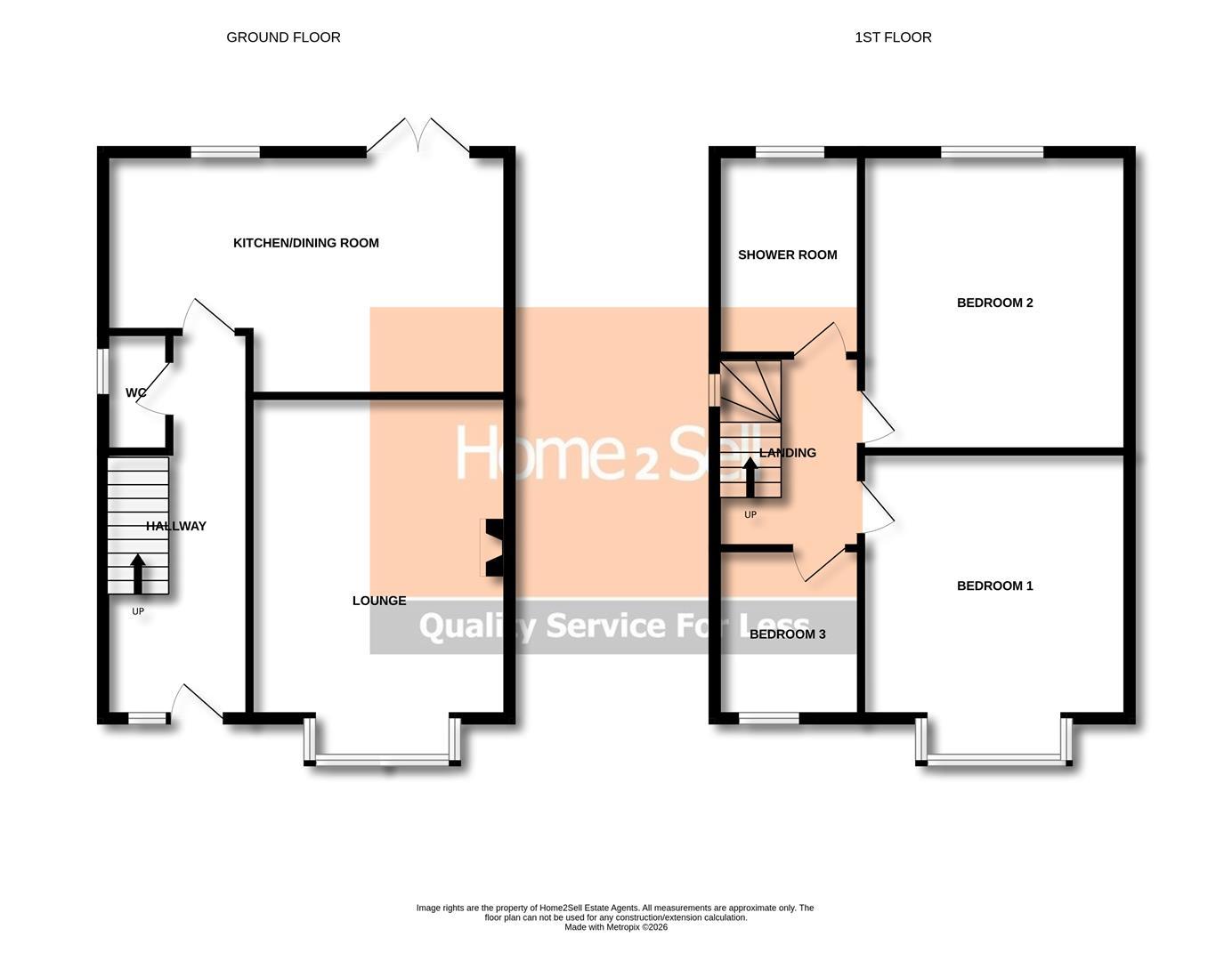 38, The Fleet, Belper floorplan
