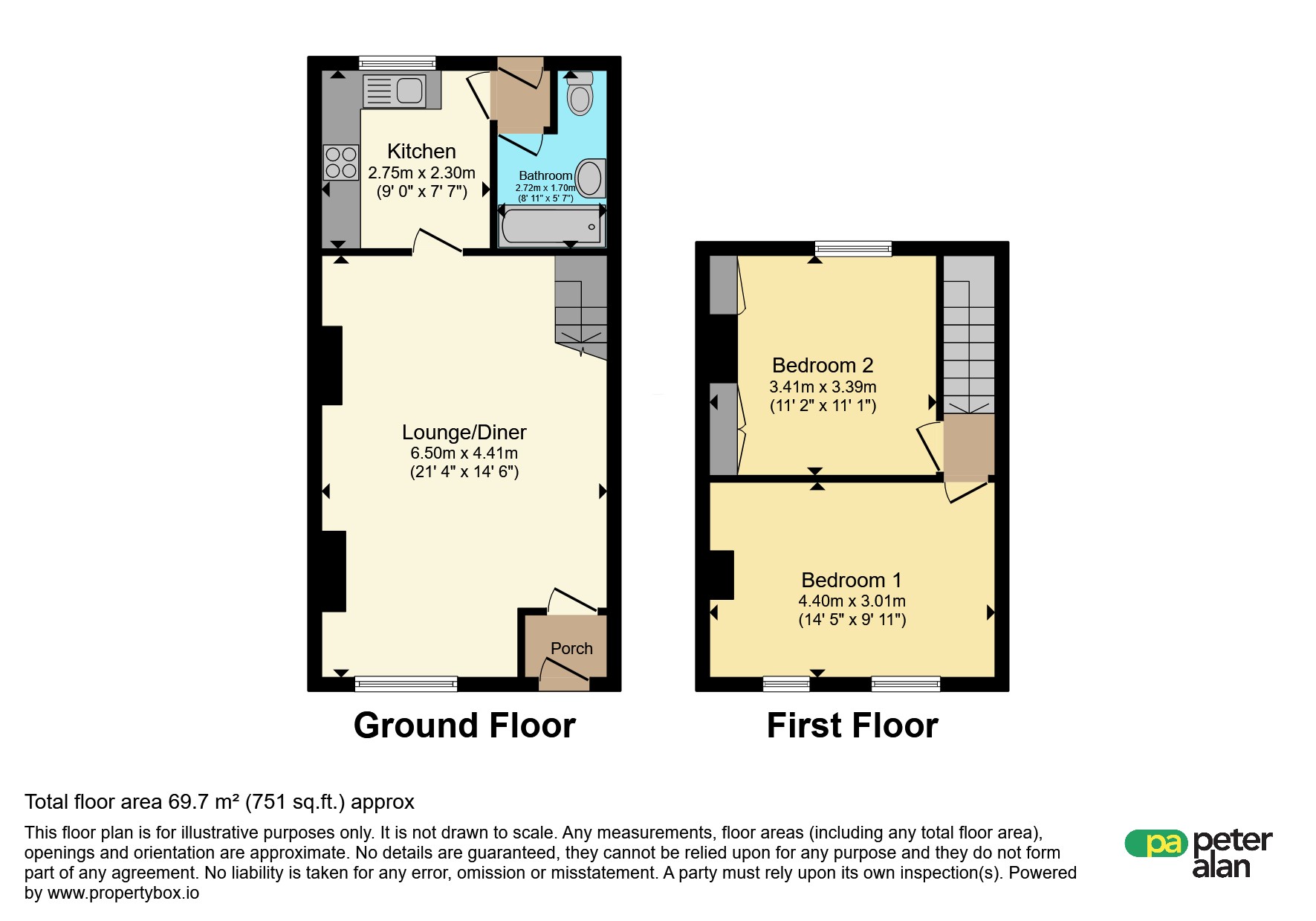 92, Mill Road, Cardiff floorplan