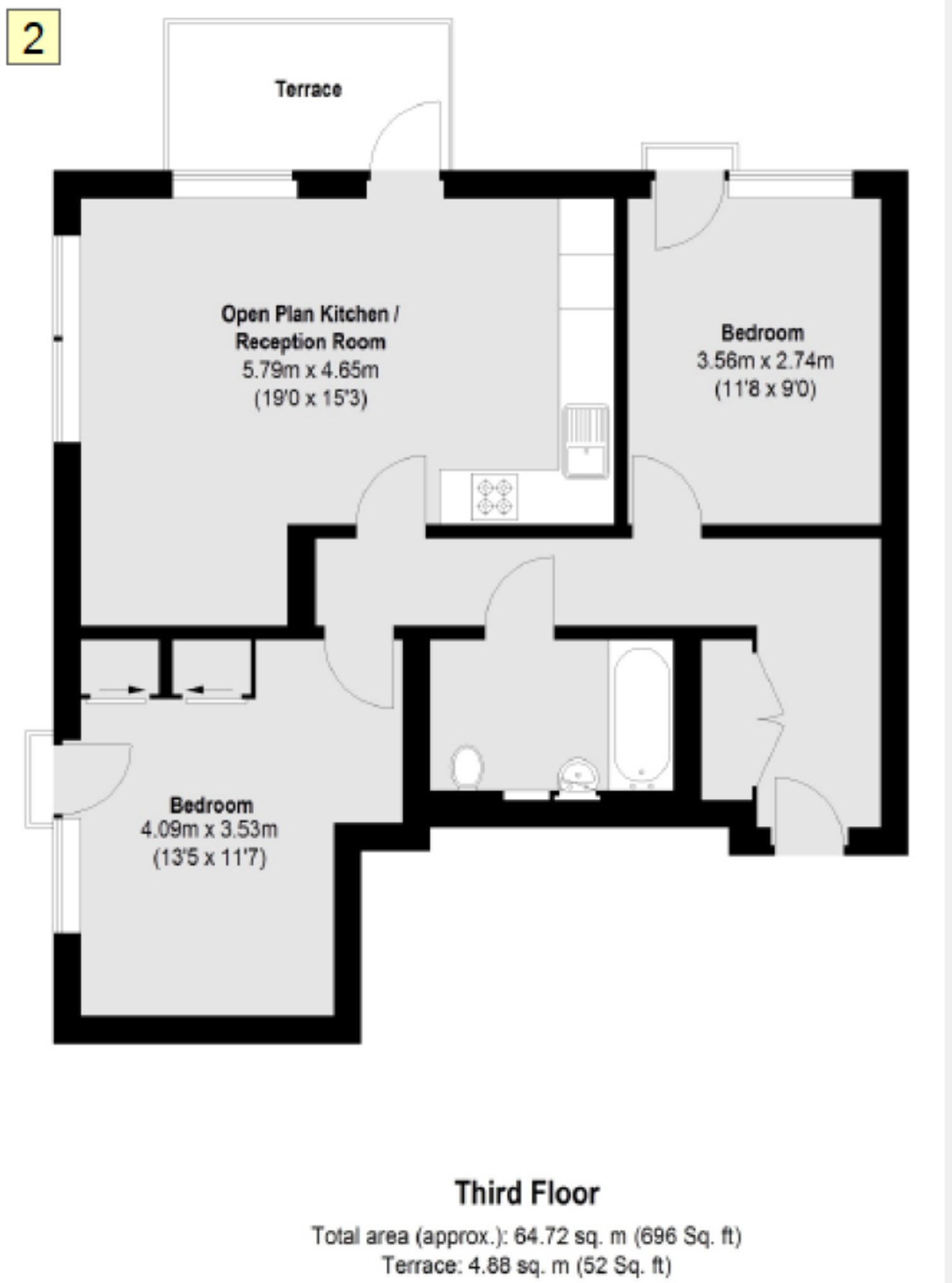 Tizzard Grove, London floorplan