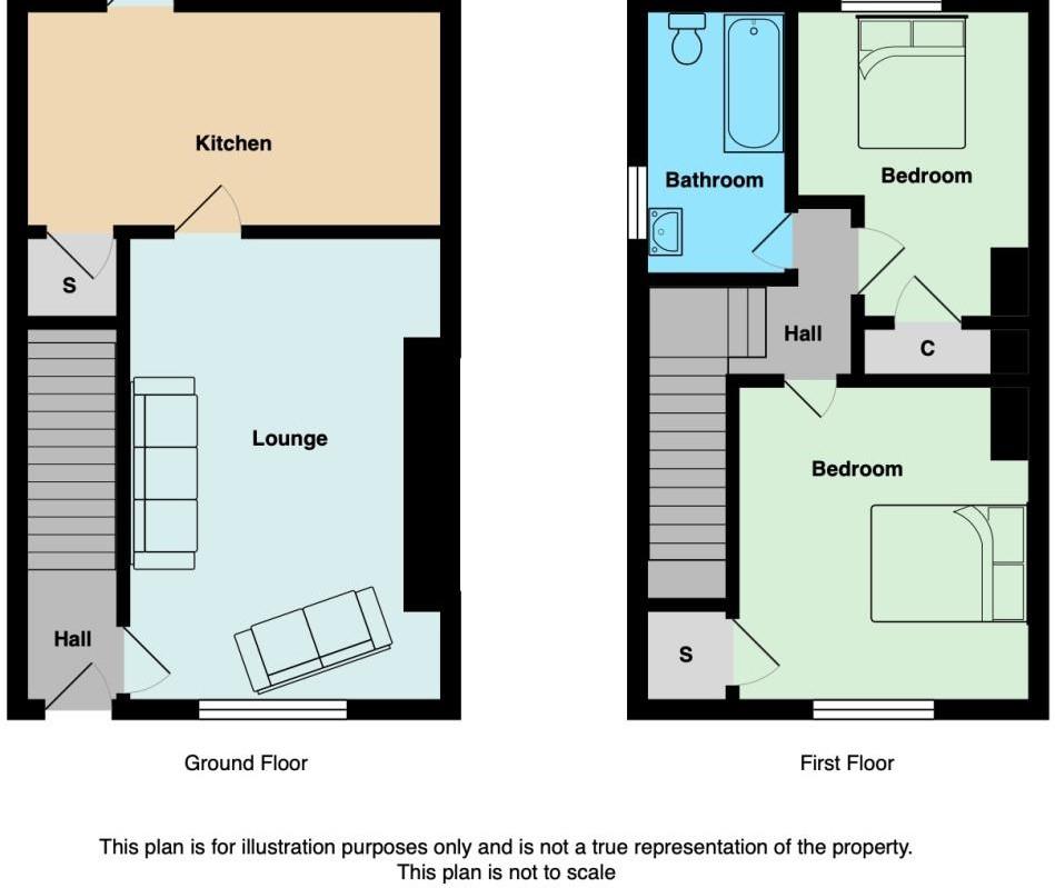 Central Avenue, Holytown, Motherwell ML1, 2 bedroom semidetached house