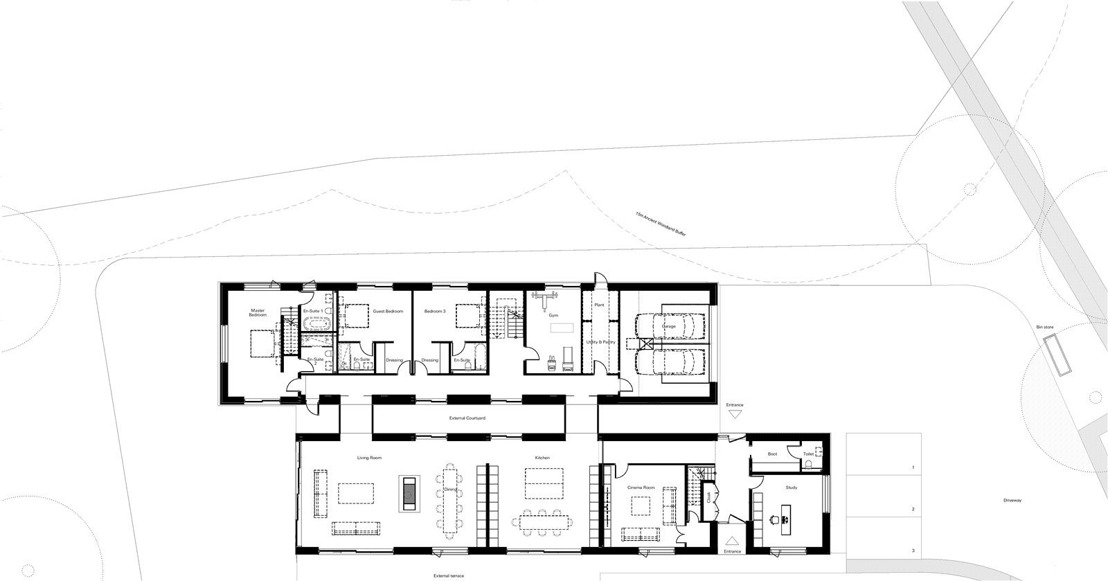 House 1,, Moorewood Glade, Marlow floorplan