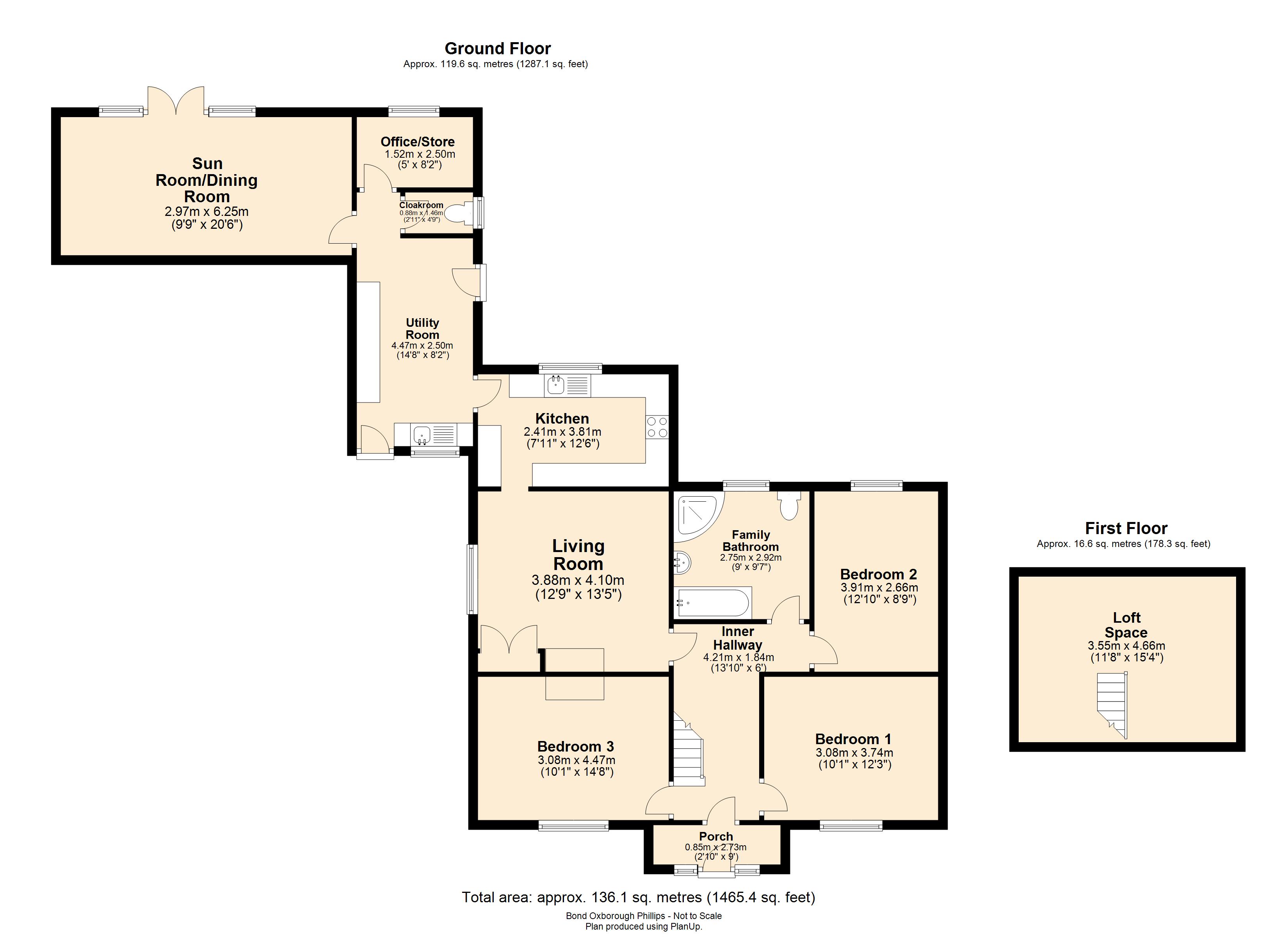 Station Road, Halwill Junction, Beaworthy EX21, 3 bedroom bungalow for