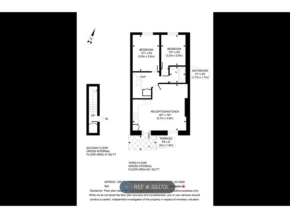 2 Bedrooms Flat to rent in Sutherland Avenue, London W9