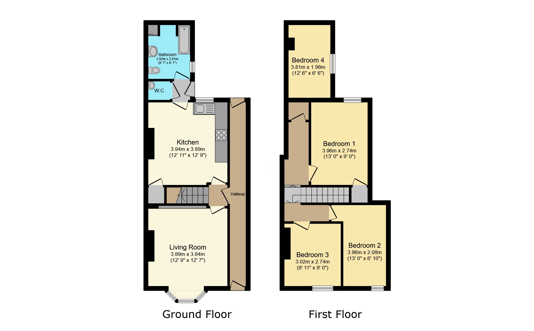 1 Gresham Street, Lincoln, Lincolnshire floorplan