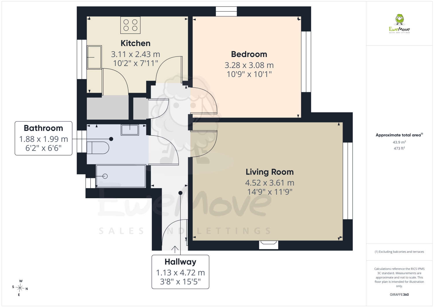 129, KNOWSLEY ROAD, ST. HELENS floorplan