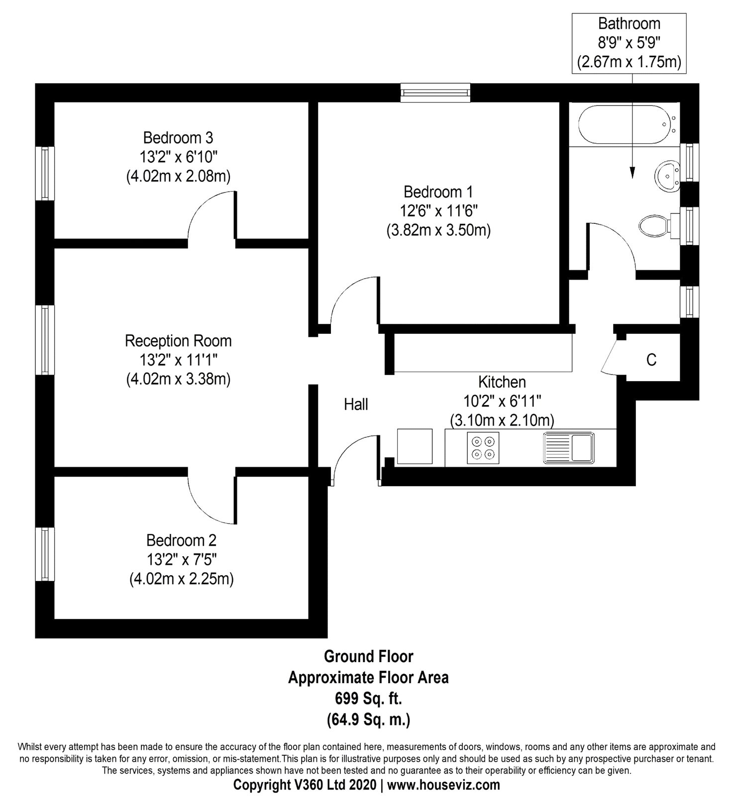 Anne Boleyn House, Prusom Street floorplan