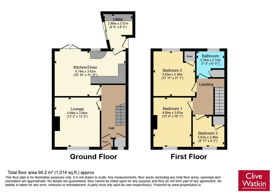 9, Paton Close, Merseyside floorplan