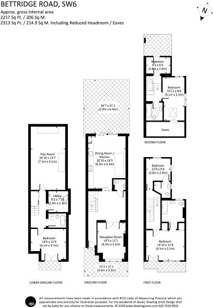 5 Bedrooms Terraced house to rent in Bettridge Road, Fulham, London SW6