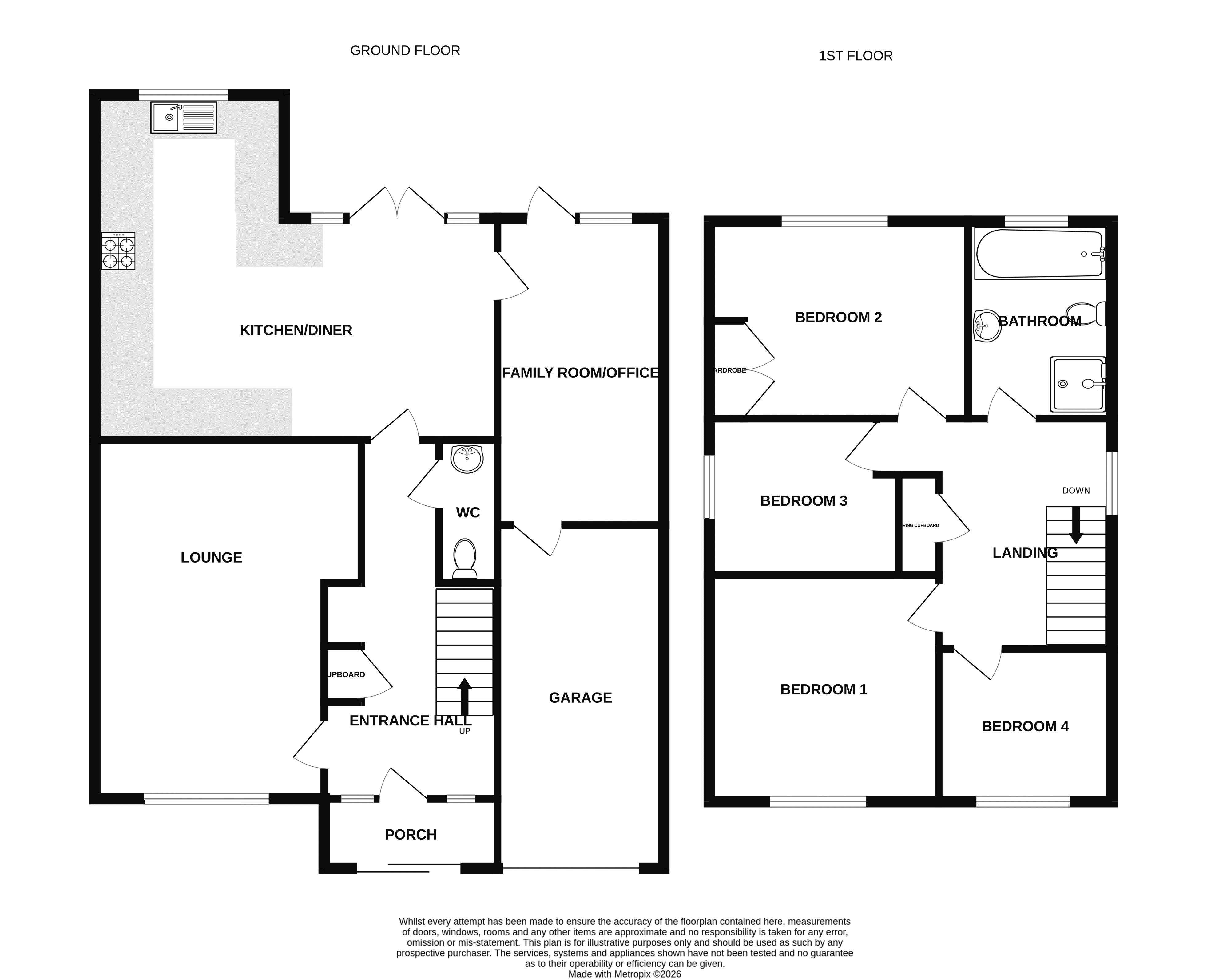 65A, Stakes Hill Road, Waterlooville floorplan