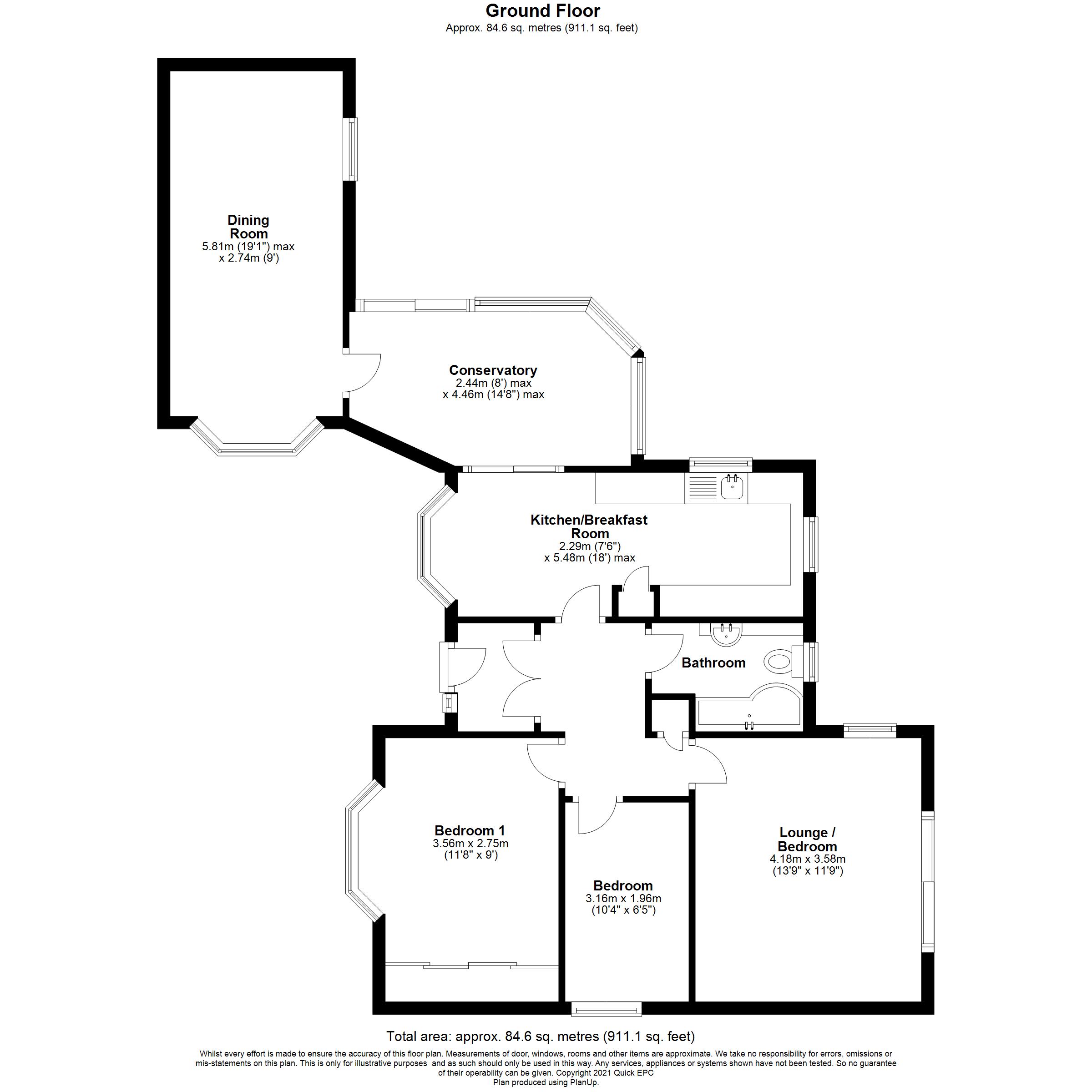 Field Way, Aldershot, Hampshire GU12, 3 bedroom bungalow for sale