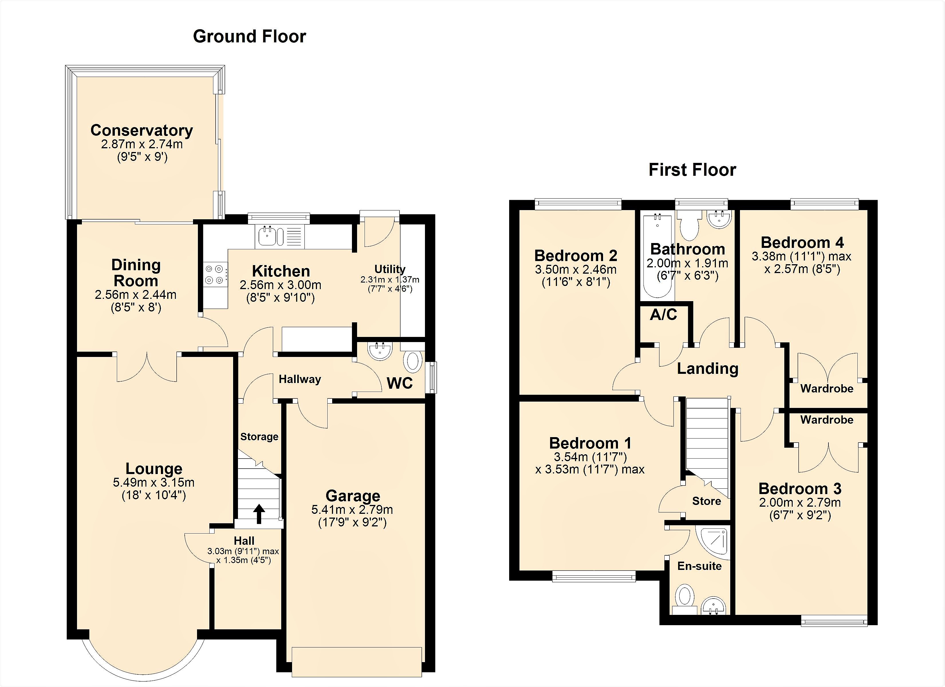 4 Bedrooms Detached house for sale in Cannon Way, Higher Kinnerton, Chester CH4