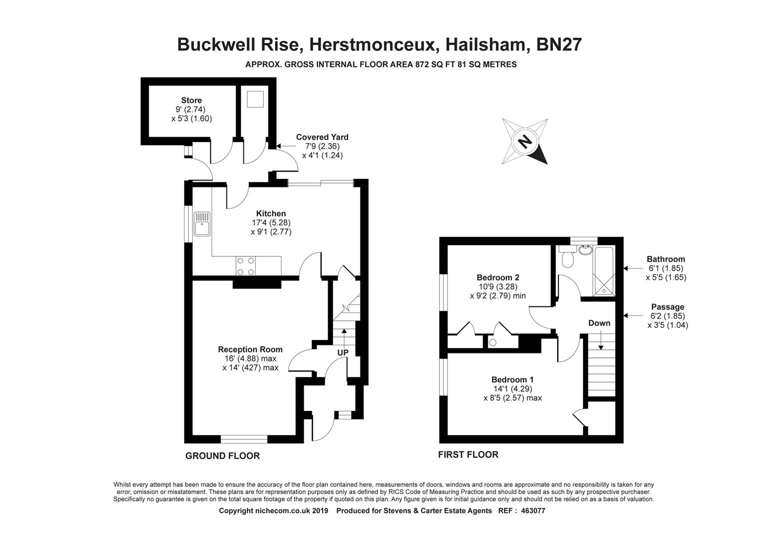 2 Bedrooms End terrace house for sale in Buckwell Rise, Herstmonceux, Hailsham BN27