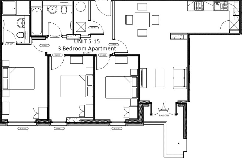 515, Adelphi Wharf 2, Salford floorplan