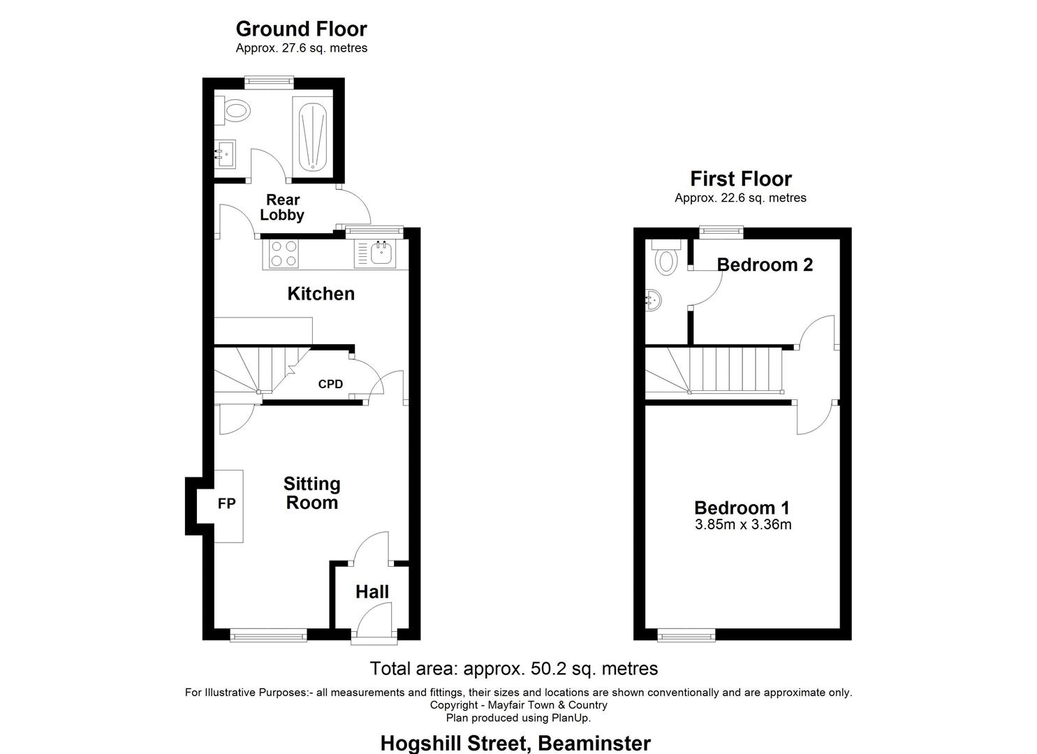 Hogshill Street, Beaminster floorplan