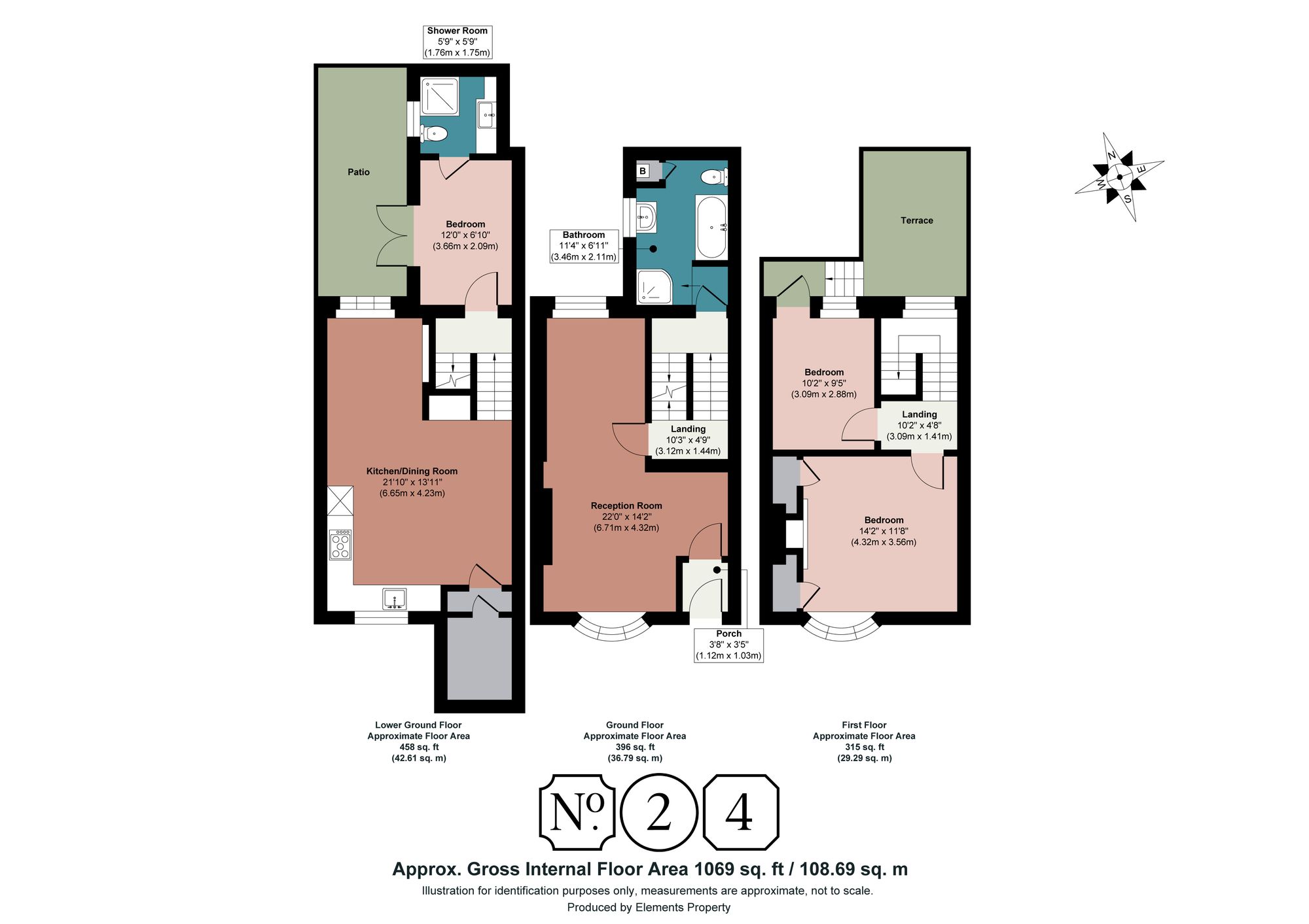 7 Blenheim Place, Brighton floorplan