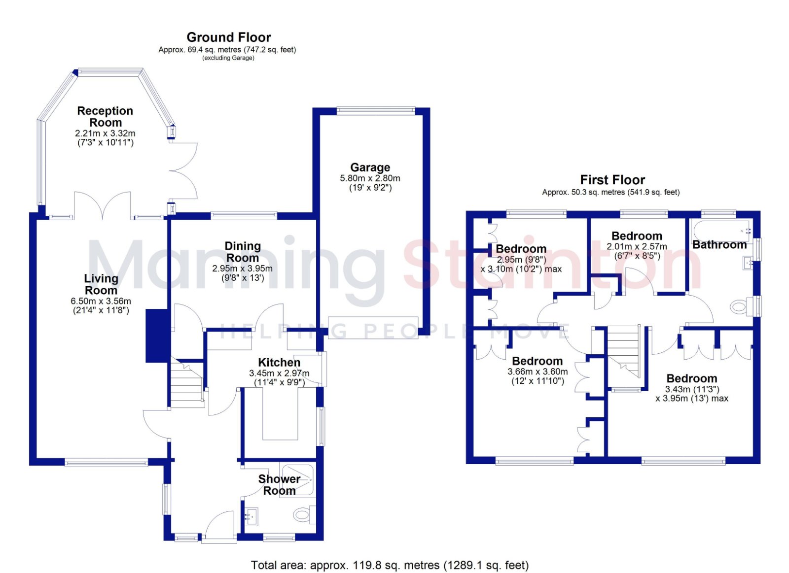 10, St. Margarets Drive, Leeds floorplan