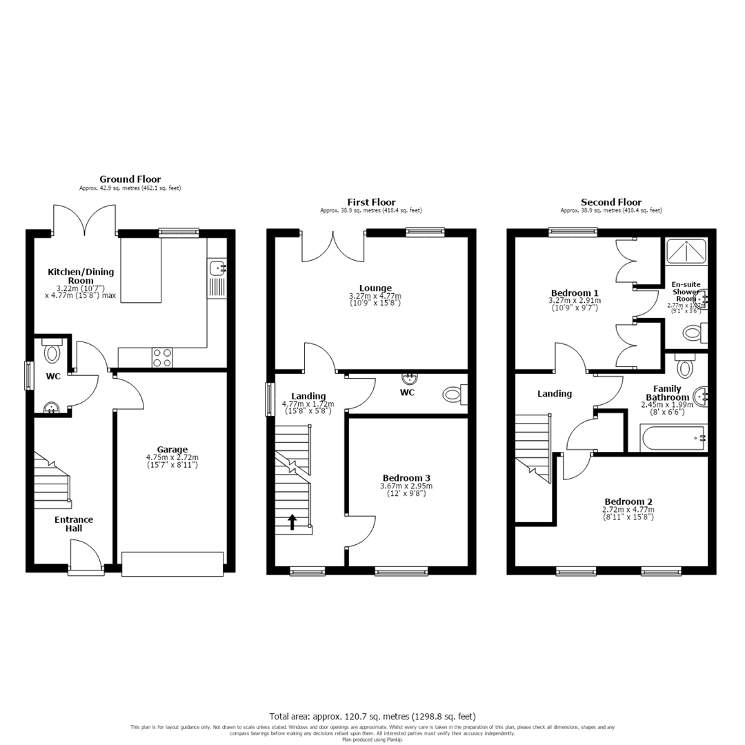 95, Maximus Road, Lincoln floorplan