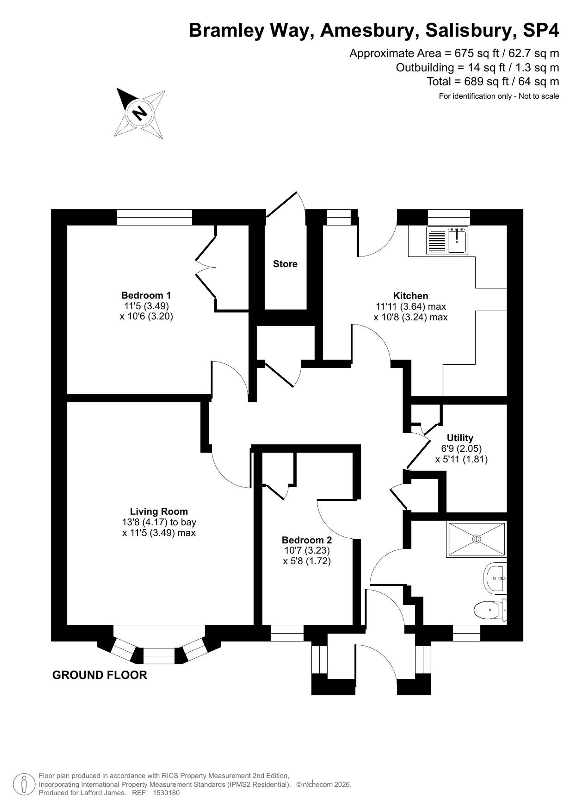 5 Bramley Way, Salisbury floorplan