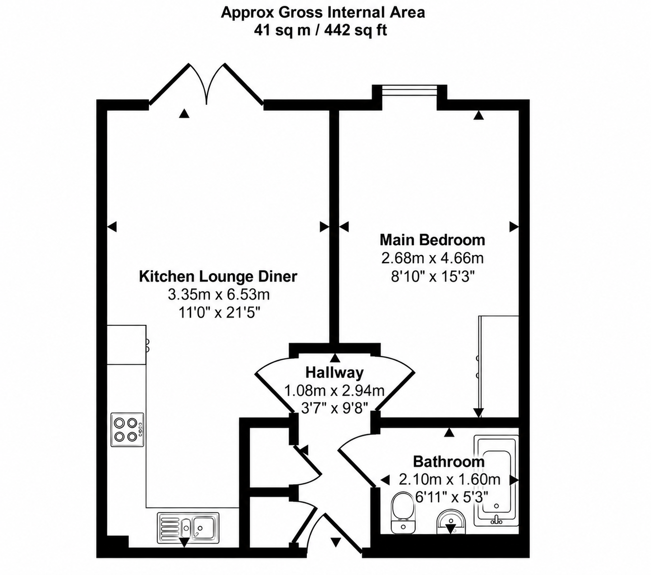 Maxwell Road, Hertfordshire floorplan