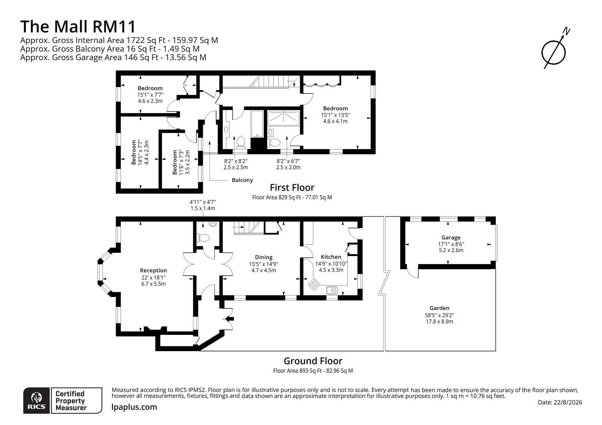 35 The Mall, Hornchurch floorplan