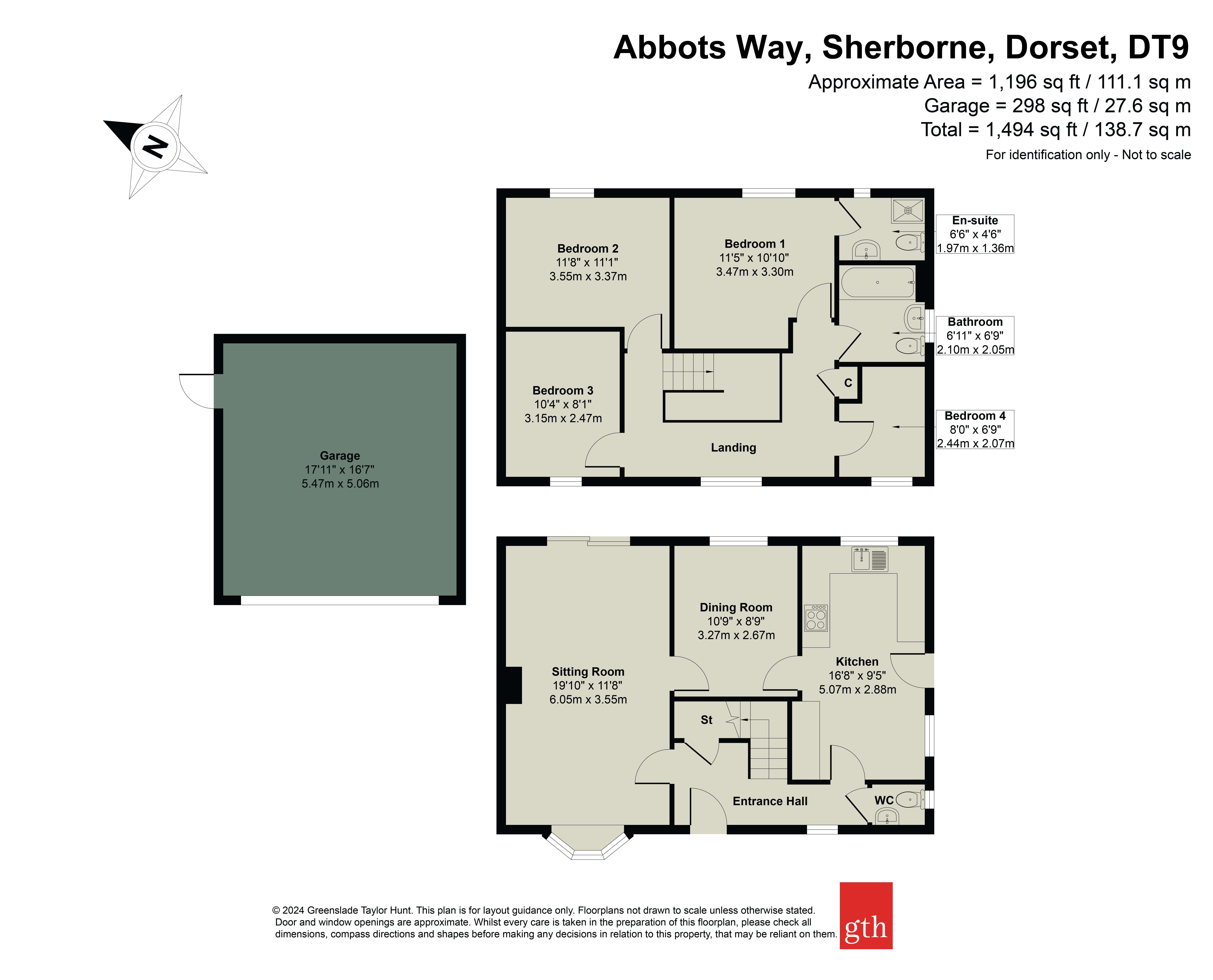 40, Abbots Way, Dorset floorplan