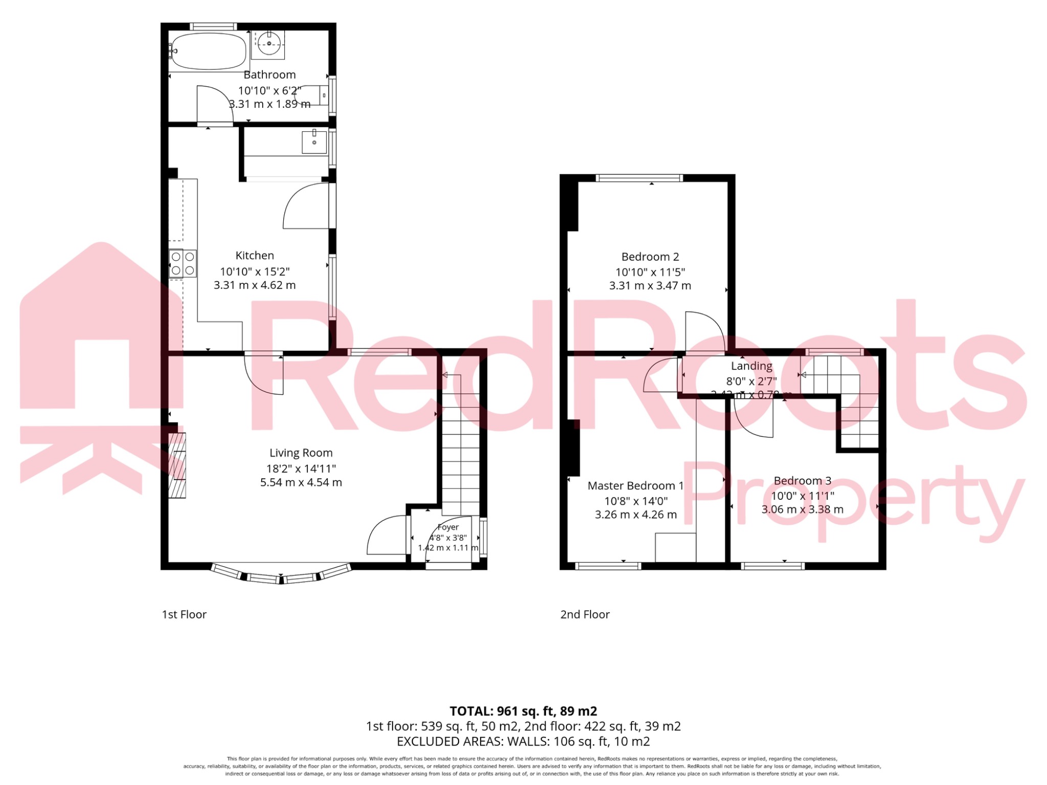 44 Paxton Avenue, Carcroft, South Yorkshire floorplan