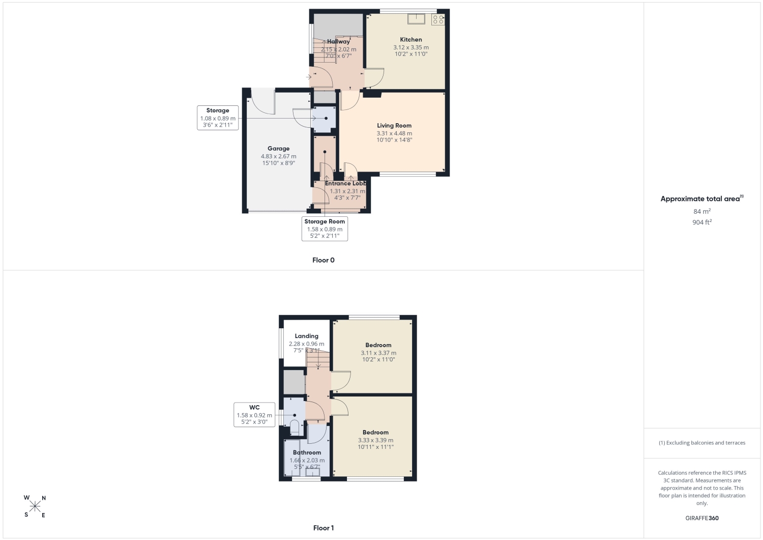 10, Five Trees Avenue, Sheffield floorplan