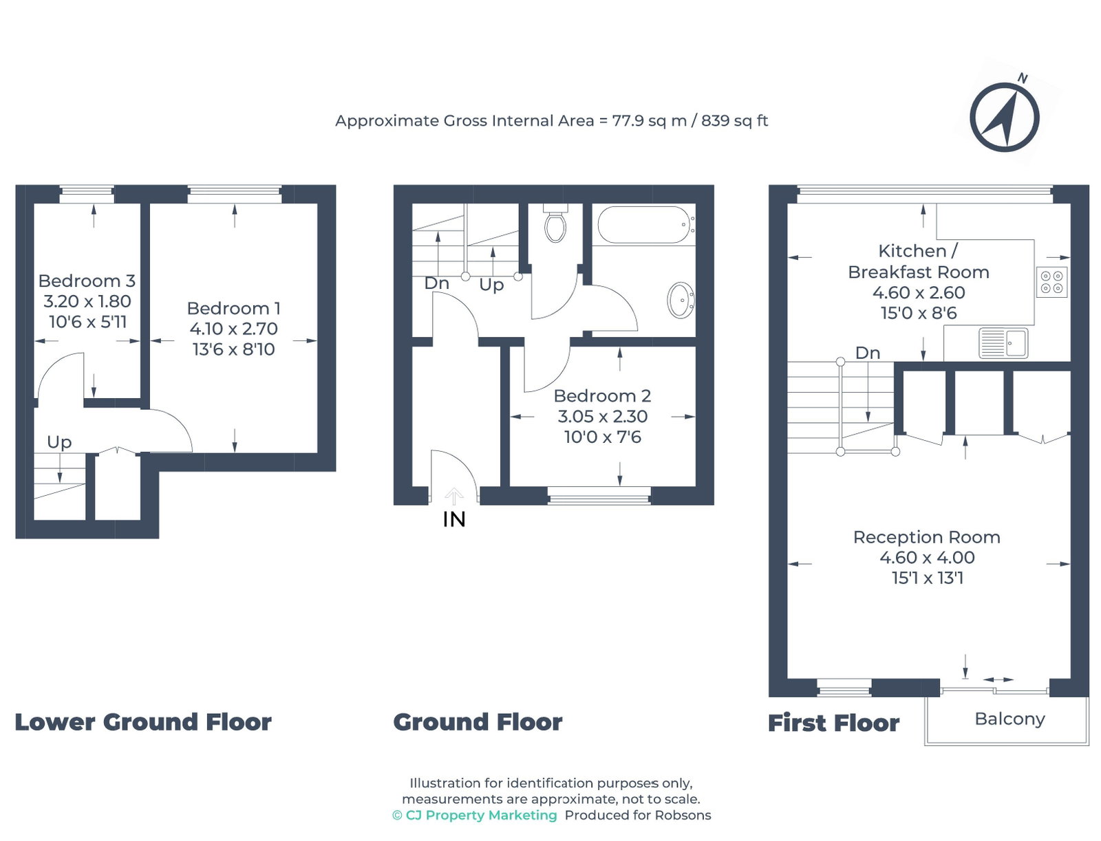 11, Grangedale Close, Northwood floorplan