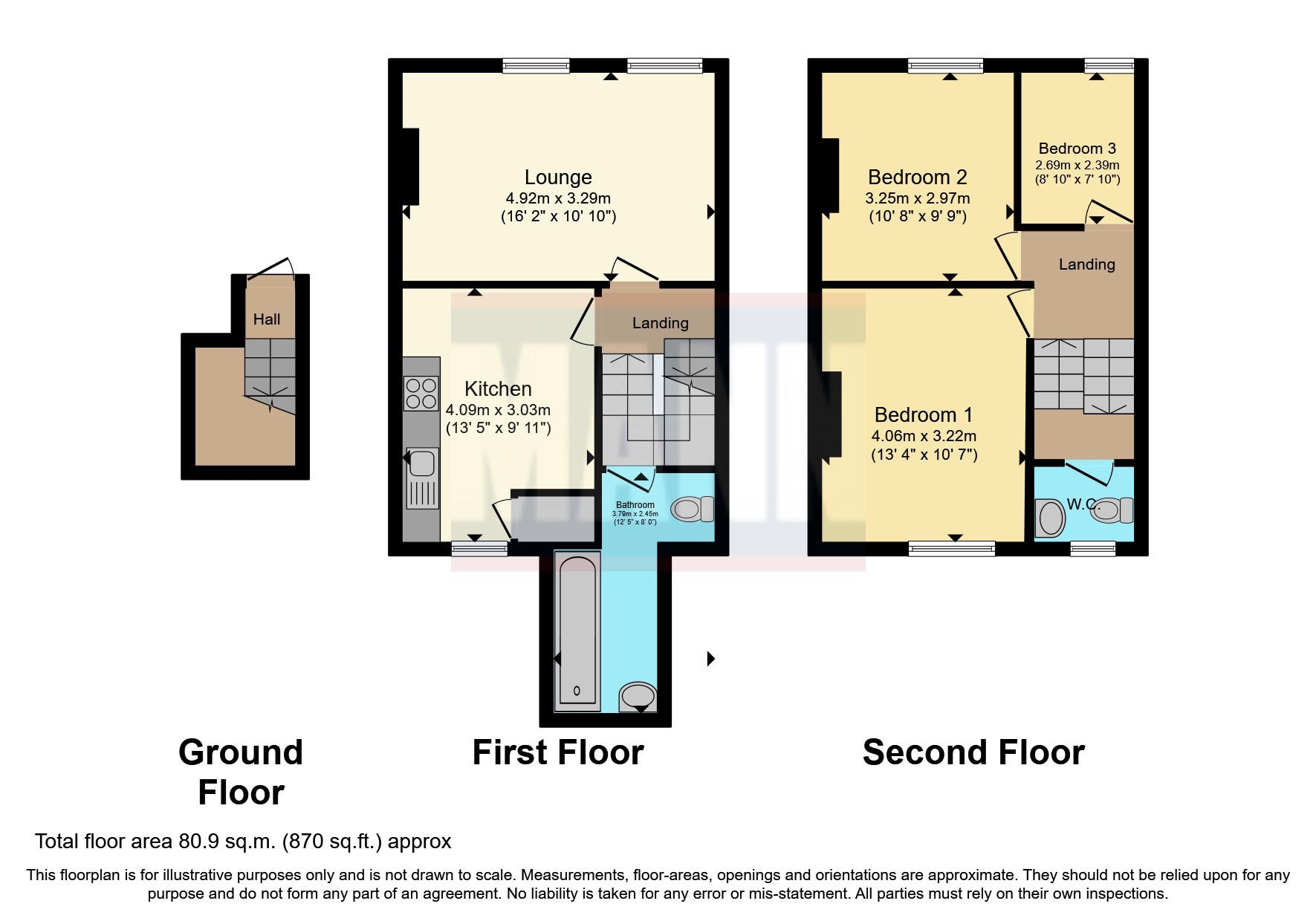 Flat 2, 38, Addington Street, Kent floorplan