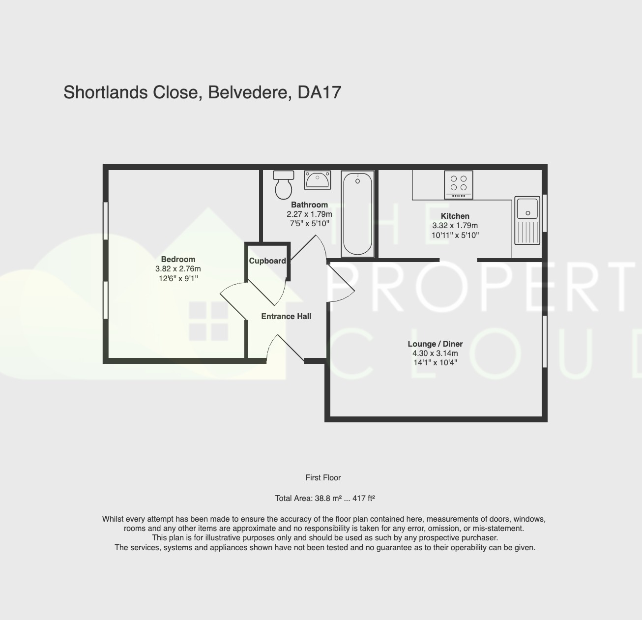13 Shortlands Close, Belvedere, Kent floorplan