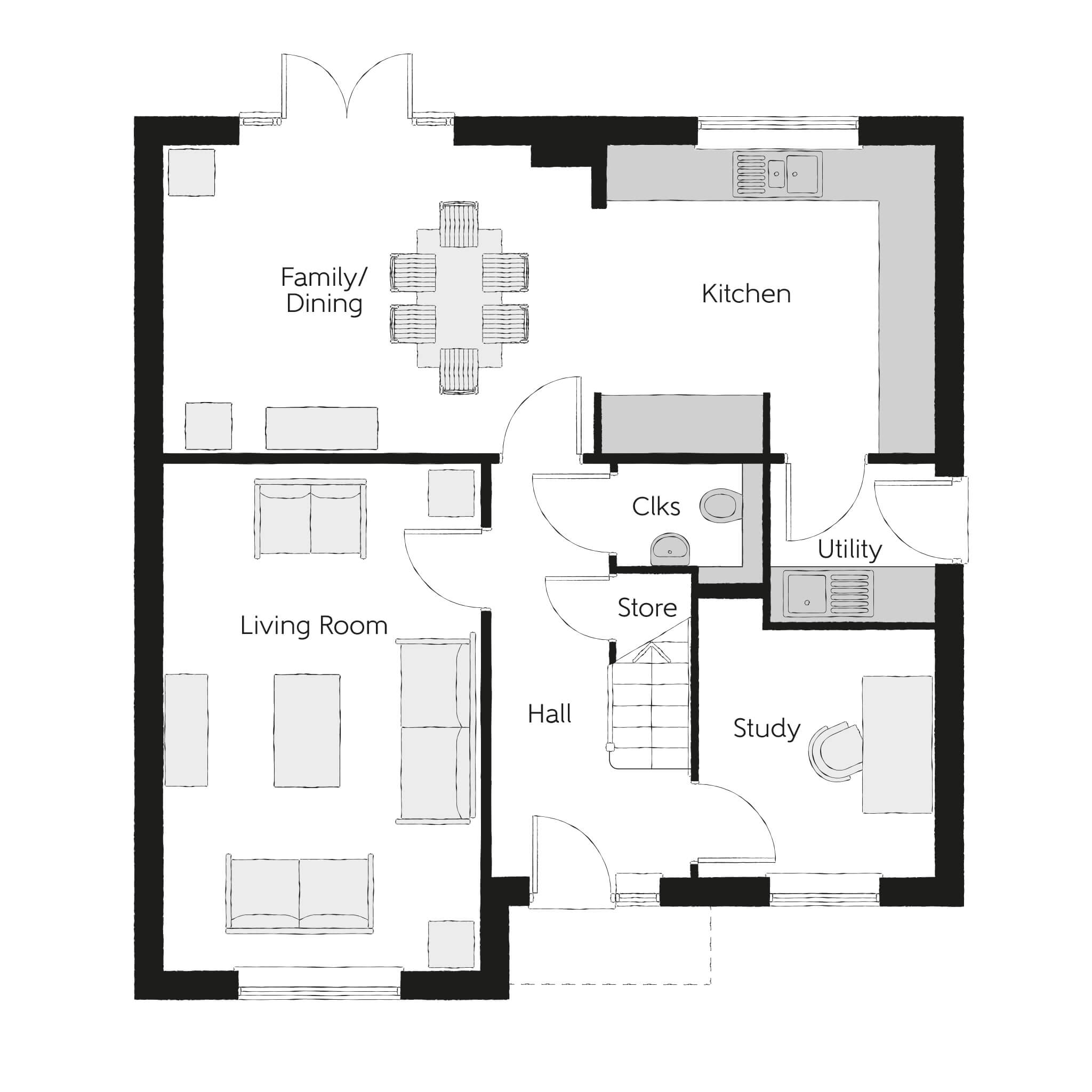 33, Orchard Farm, Harpers Road, Ash floorplan
