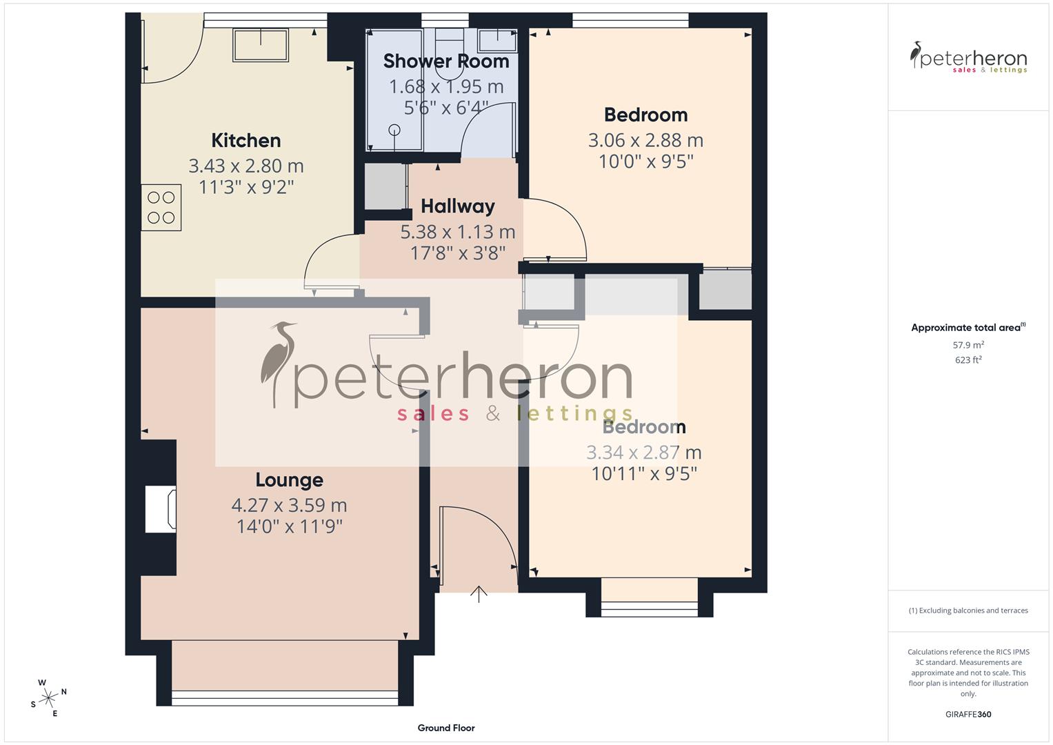 33, Oakfield Close, Sunderland floorplan