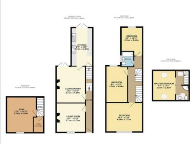 Leake Street, Castleford WF10, 4 bedroom terraced house for sale
