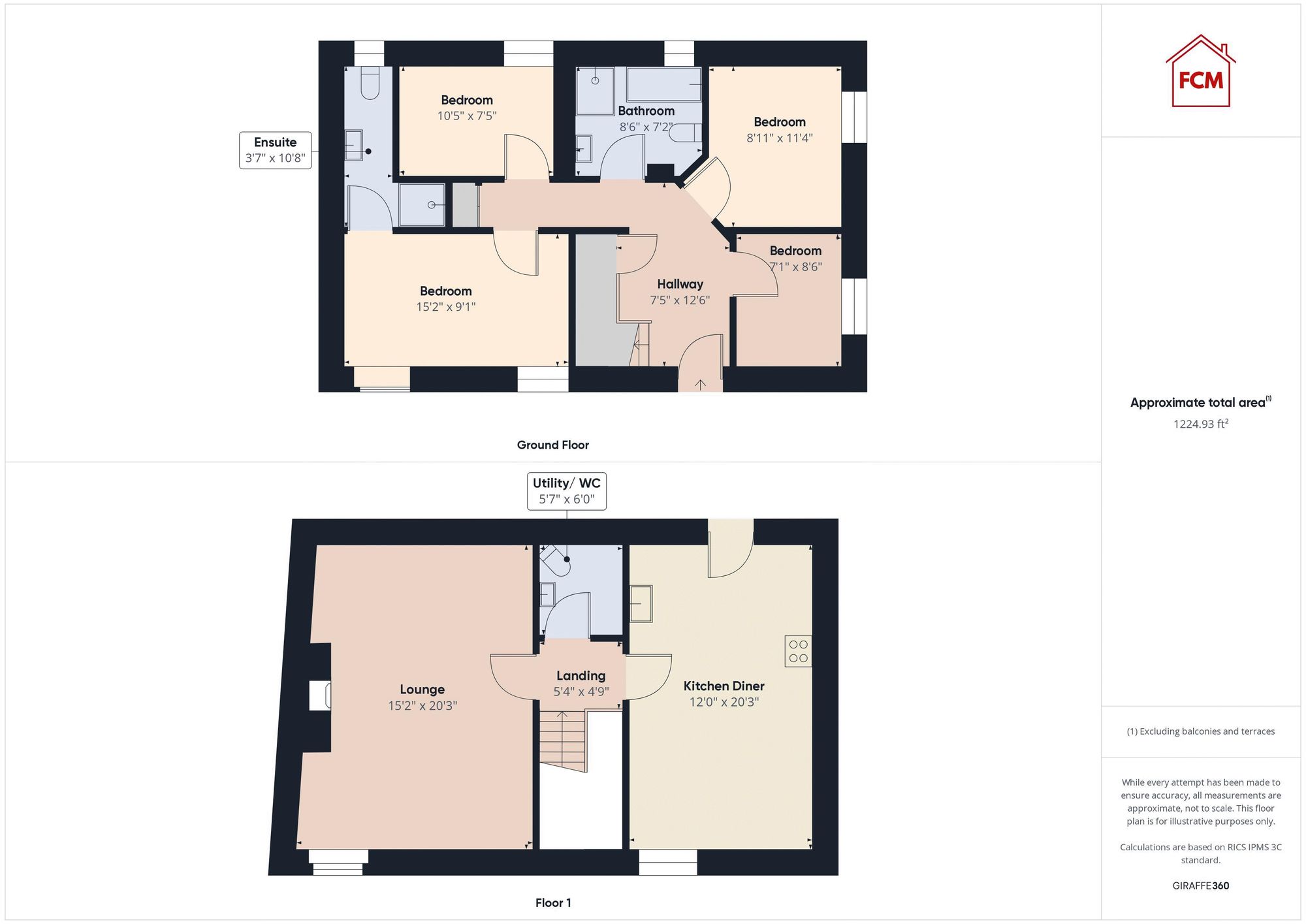 The Byre, Whitehaven floorplan